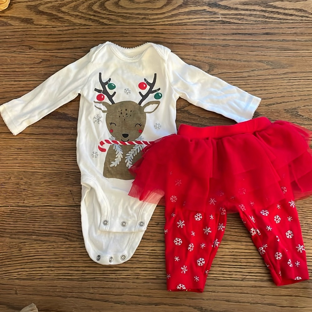 onesie and pants with tutu